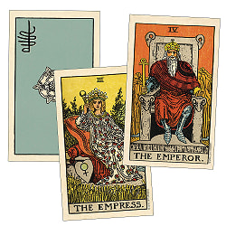 スミス-ブリキのウェイトセンテニアルタロットデッキ - Smith-Tinplate Weight Centennial Tarot - サブ2