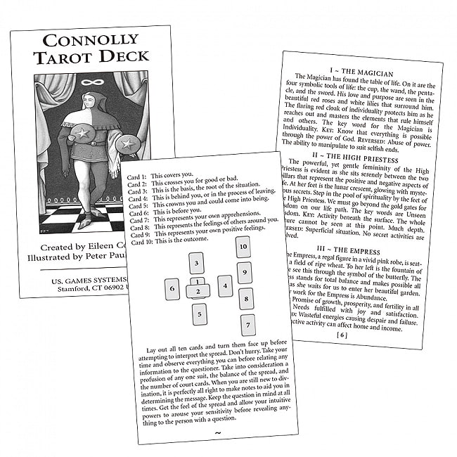 コノリータロット - Connolly Tarot 3 - 素敵なカードです
