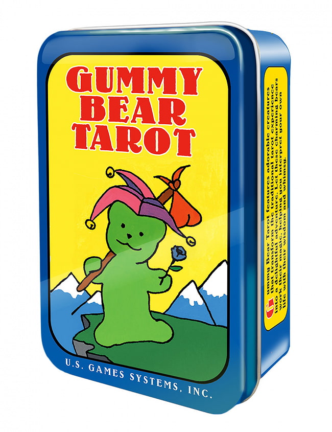 グミベアタロット缶入り - Gummy bear tarot deckの写真1枚目です。素敵なカードですオラクルカード,占い,カード占い,タロット