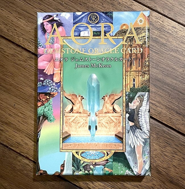 エオラ ジェムストーン オラクルカード - Eora Gemstone Oracle Cardの写真1枚目です。パッケージ写真ですオラクルカード,占い,カード占い,タロット