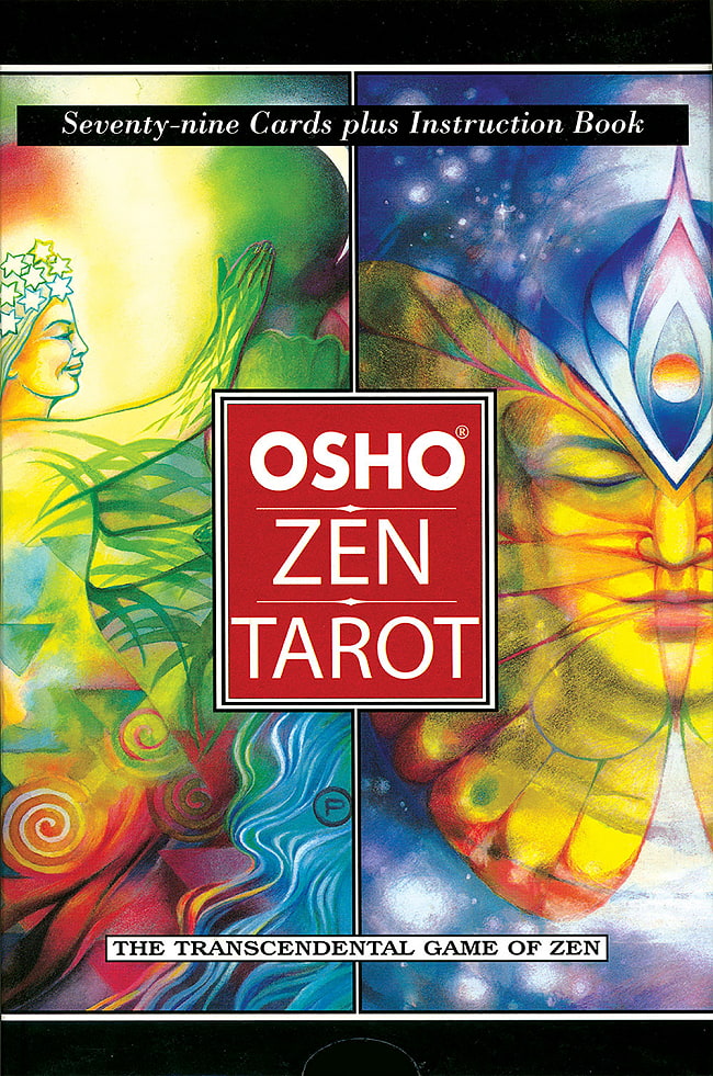 Osho禅タロットデッキ・ブックセット - Osho Zen Tarot Deck ・ Book Setの写真1枚目です。素敵なカードですオラクルカード,占い,カード占い,タロット