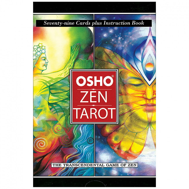 Osho禅タロットデッキ・ブックセット - Osho Zen Tarot Deck ・ Book Setの写真1枚目です。素敵なカードですオラクルカード,占い,カード占い,タロット