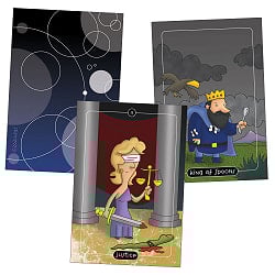 ストーラータロット特性缶入り - Tin plate tarot - サブ2