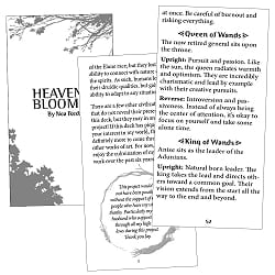 ヘブンリーブルームタロットデッキ - Heavenly Bloom Tarot Deck - サブ3