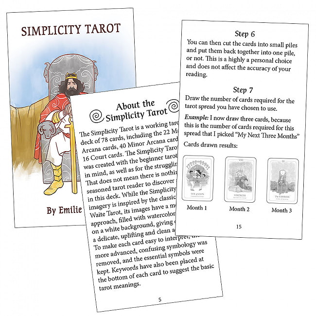 シンプルタロット - Simple tarot 3 - 素敵なカードです