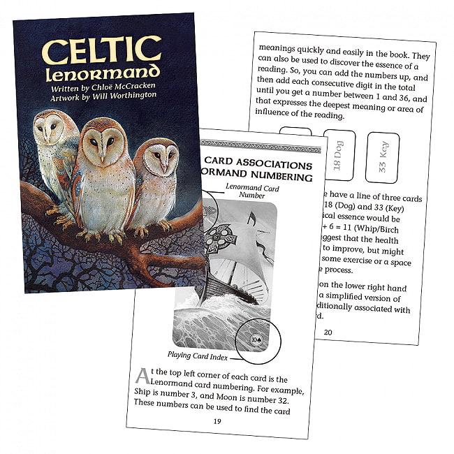 ケルト・ルノルマン - Celtic Lenorman 3 - 素敵なカードです