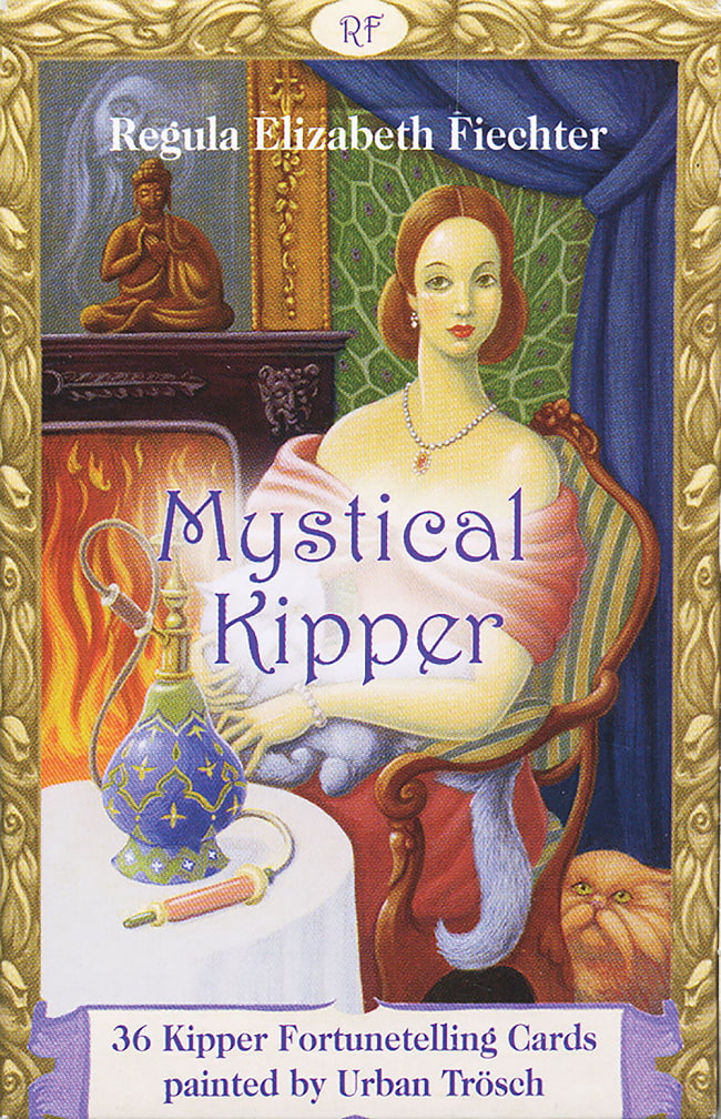 神秘的なキッパーデッキ - Mysterious Kipper Deckの写真1枚目です。素敵なカードです占い,ルノルマン,オラクル,Lenorman