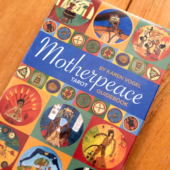 マザーピースラウンドタロットデッキブック - Motherpeace Round Tarot Deck Book〔英語解説本のみ〕 2 - 拡大社員です