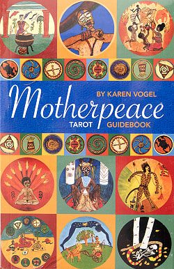 マザーピースラウンドタロットデッキブック - Motherpeace Round Tarot Deck Book〔英語解説本のみ〕の商品写真