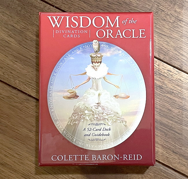 ウィズダムオラクルカード〈新装版〉- Wisdom Oracle Card 【New Edition】の写真1枚目です。パッケージ写真ですオラクルカード,占い,カード占い,タロット