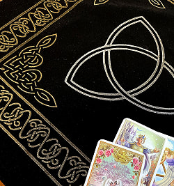 タロットテーブル クロス（リゾルトトライアングル）- Tarot Table Cross (resolved triangle) - サブ2