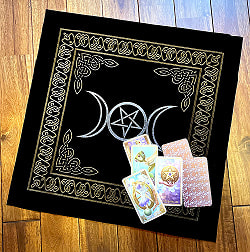 タロットテーブル クロス（ベイガンサークル）- Tarot Table Cross (Bagan Circle)の商品写真