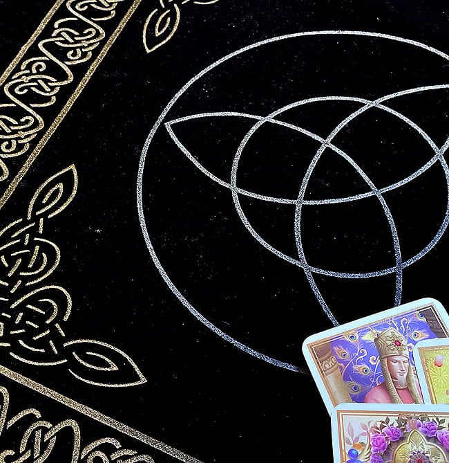 タロットテーブル クロス（ウィッカ）- Tarot Table Cross (Wicca) 2 - タロットクロスとして