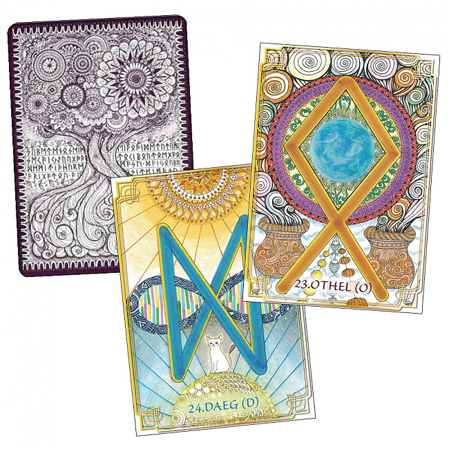 バタフライエフェクトルーンカード - Butterfly effect rune card 2 - 素敵なカードです