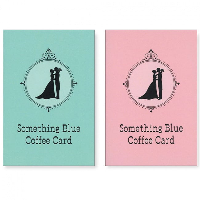 サムシングブルーコーヒーカード - Something Blue Coffee Cardの写真オラクルカード,占い,カード占い,タロット