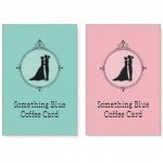 サムシングブルーコーヒーカード - Something Blue Coffee Card
