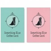 サムシングブルーコーヒーカード - Something Blue Coffee Card