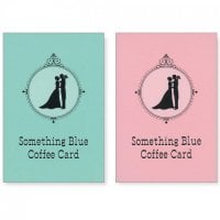 サムシングブルーコーヒーカード - Something Blue Coffee Card(ID-SPI-573)