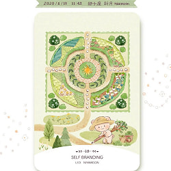 コトリエ クマチャンムーンカード - cotolie KUMACHAN MOON CARDS - サブ5