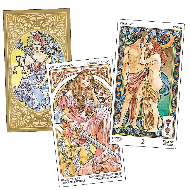 アートヌボータロット −ART　NOUVEAU　TAROT 2 - 素敵なカードです