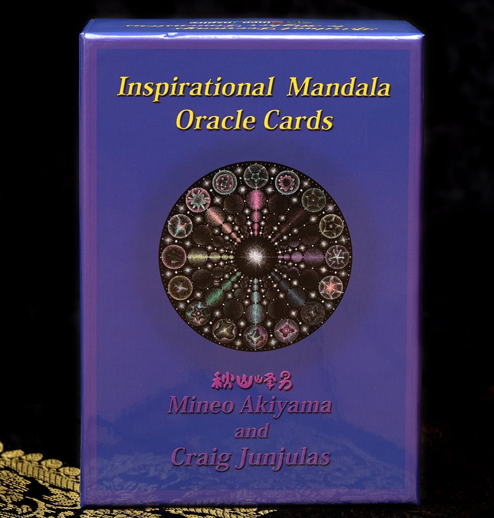 マンダラ オラクルカード Inspirational Mandala Oracle Cards / 占い カード占い タロット クラブワールド ルノルマン コーヒーカード