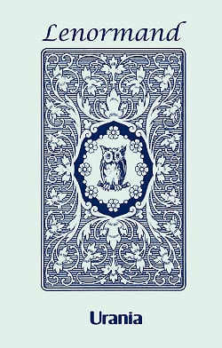 ブルーオウルルノルマンカード - Blue Owl Lenormand Card(ID-SPI-608)
