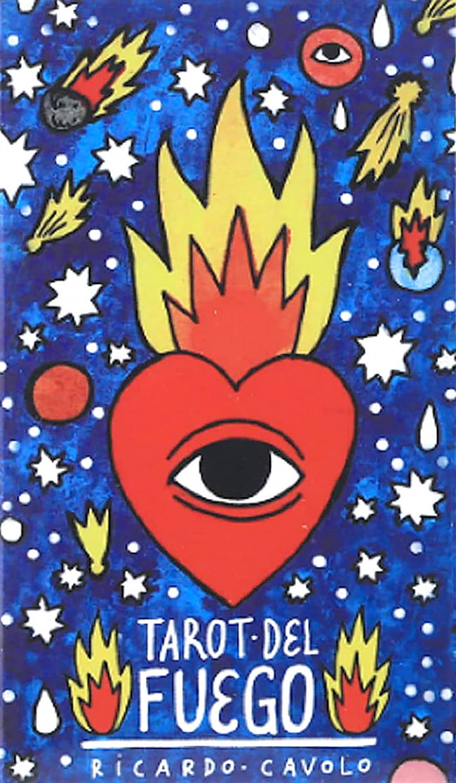 炎のタロットカード - TAROT DEL FUEGOの写真1枚目です。素敵なカードですオラクルカード,占い,カード占い,タロット