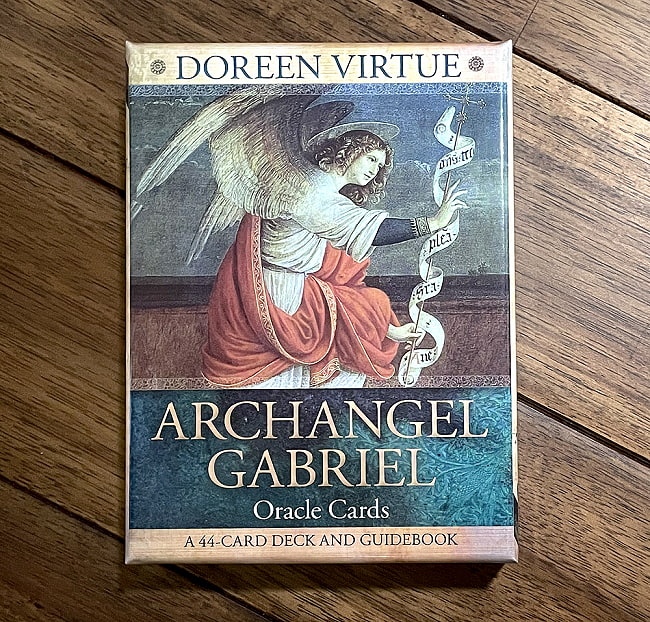 大天使ガブリエルオラクルカード - Archangel Gabriel Oracle Cardの写真1枚目です。パッケージ写真ですオラクルカード,占い,カード占い,タロット