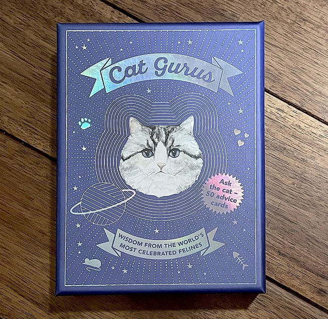 キャットグルカード - Cat guru cardの写真1枚目です。パッケージ写真ですオラクルカード,占い,カード占い,タロット