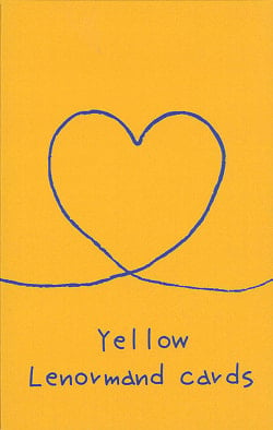 イエロールノルマンカード - yellow lenormand card(ID-SPI-715)