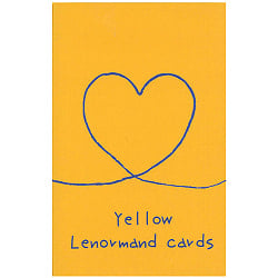 イエロールノルマンカード - yellow lenormand card(ID-SPI-715)