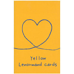イエロールノルマンカード - yellow lenormand cardの商品写真