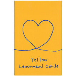 イエロールノルマンカード - yellow lenormand cardの商品写真