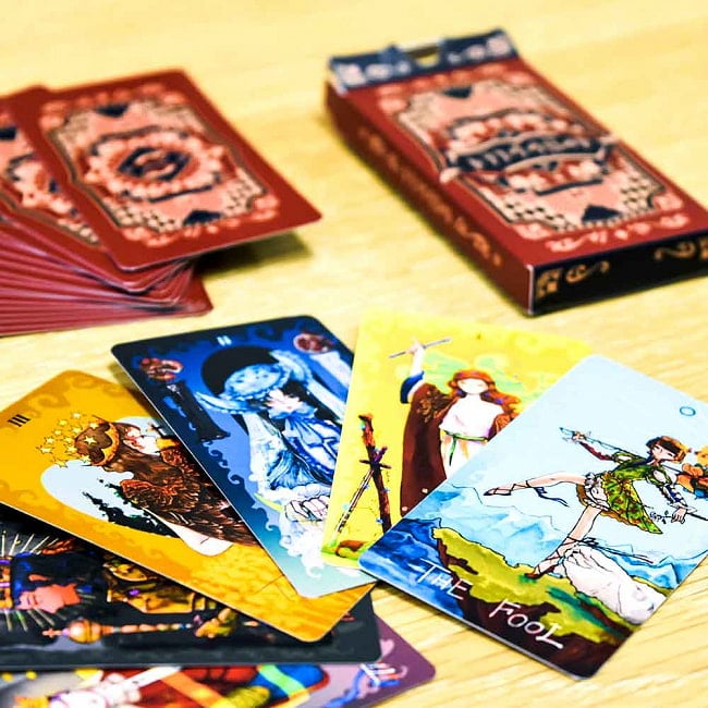 トヲテツタロット - towotetsu tarot 3 - カードと説明書などなど、ステキなカードです。