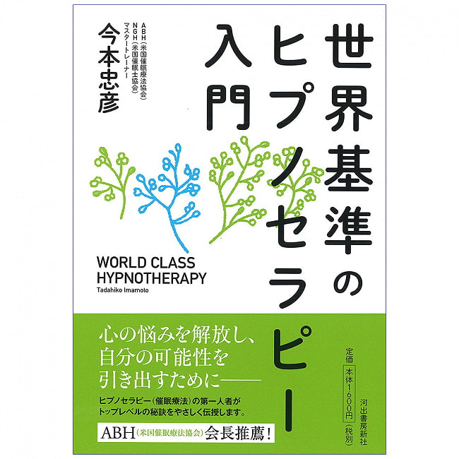 世界基準のヒプノセラピー入門 - An introduction to world-class hypnotherapyの写真1枚目です。表紙オラクルカード,占い,カード占い,タロット