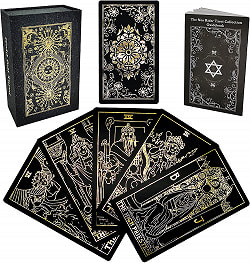 ユニバーサルウェイトタロット　ブラック金字版　箱ブラック - Universal Weight Tarot Black Gold Edition Box Black(ID-SPI-870)
