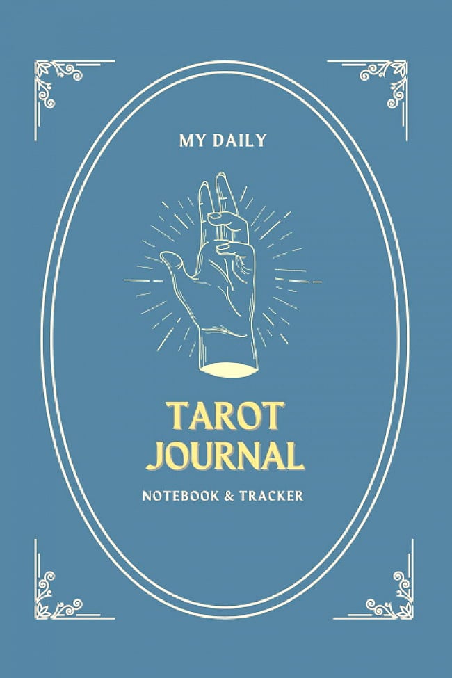 タロットジャーナル　３枚用【ムドラ】 - Tarot journal for 3 cards [Mudra]の写真1枚目です。タロット上達の近道は、占ったことと解釈を詳細に書止めてデータを作ること。オラクルカード,占い,カード占い,タロット