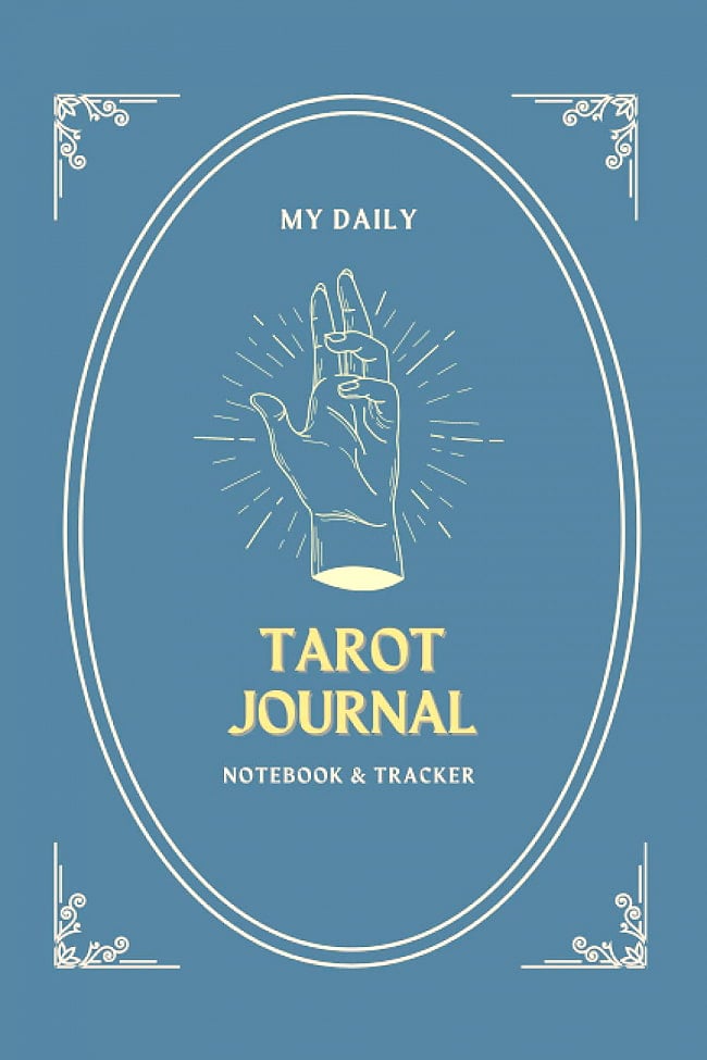 タロットジャーナル　３枚用【ムドラ】 - Tarot journal for 3 cards [Mudra]の写真オラクルカード,占い,カード占い,タロット