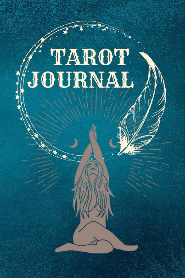 タロットジャーナル　３枚用【ヨガ】- Tarot journal for 3 sheets [Yoga]の写真1枚目です。タロット上達の近道は、占ったことと解釈を詳細に書止めてデータを作ること。オラクルカード,占い,カード占い,タロット