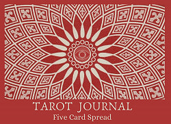 タロットジャーナル　５枚用【ライフサークル】 - Tarot journal for 5 cards [Life Circle](ID-SPI-878)