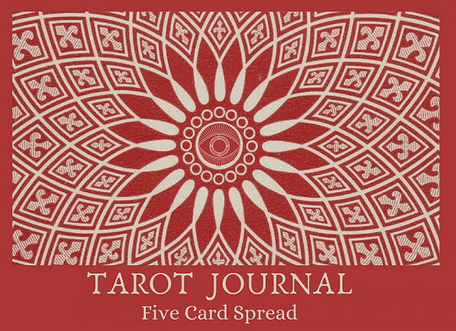 タロットジャーナル　５枚用【ライフサークル】 - Tarot journal for 5 cards [Life Circle]の写真1枚目です。素敵なカードです、あなたはなにを問いますか？
オラクルカード,占い,カード占い,タロット