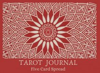 タロットジャーナル　５枚用【ライフサークル】 - Tarot journal for 5 cards [Life Circle]