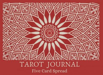 タロットジャーナル　５枚用【ライフサークル】 - Tarot journal for 5 cards [Life Circle]