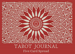 タロットジャーナル　５枚用【ライフサークル】 - Tarot journal for 5 cards [Life Circle]の商品写真
