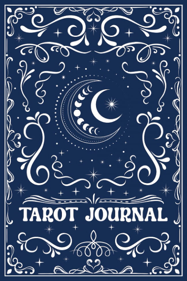 タロットジャーナル　３枚用【ムーンサイクル】- Tarot journal for 3 cards [Moon cycle]の写真オラクルカード,占い,カード占い,タロット