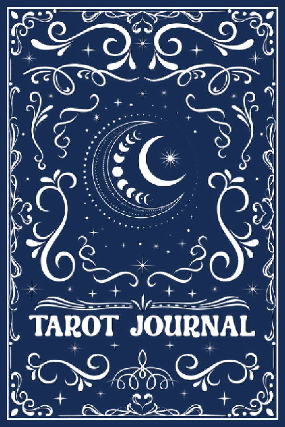 タロットジャーナル ３枚用【ムーンサイクル】 Tarot journal for 3 cards Moon cycle / オラクルカード 占い カード占い Independently