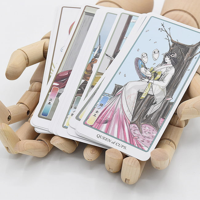 日本神話タロット　極　第伍版 - Japanese Mythology Tarot Ultimate 5th Edition 3 - 箱裏です、このカードの説明。