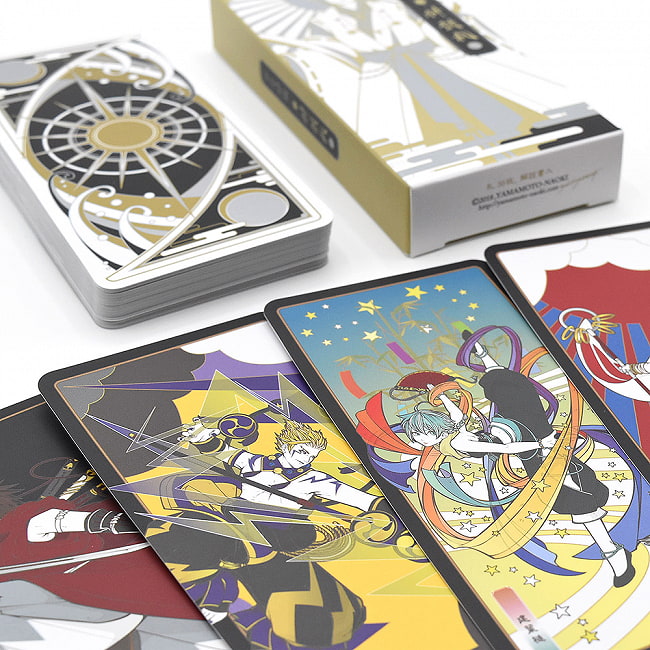 日本神話　神託札 - Japanese mythology oracle 3 - 箱裏です、このカードの説明。