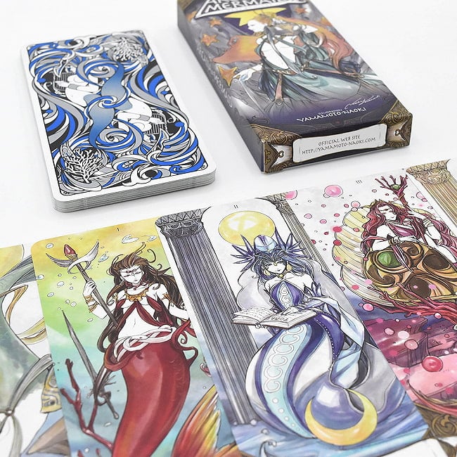 ARCANA of MERMAID　アルカナオブマーメイド - Arcana of Mermaid 2 - 8番が正義、11番が力のかーどですのでマルセイユ版かな、
8番が力、11番が正義のかーどですのでウエイト版かな、
