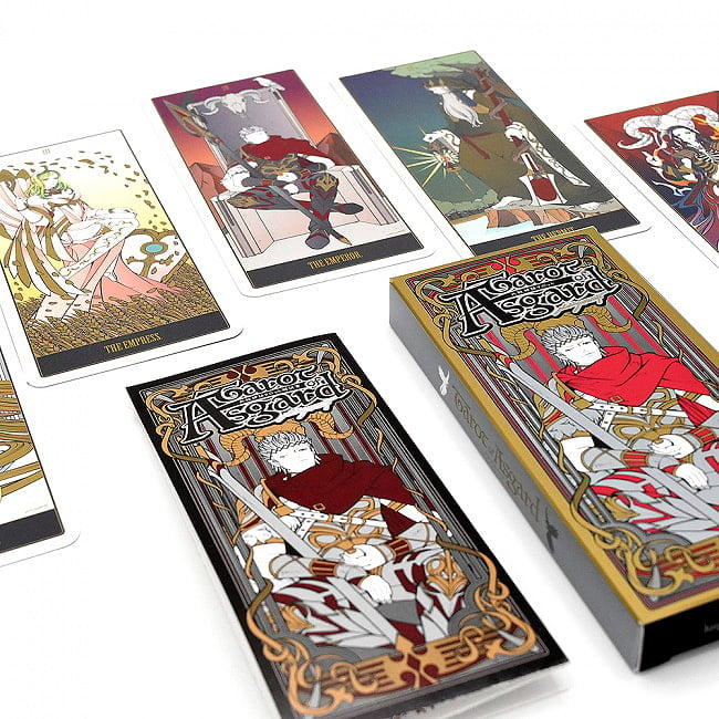 Tarot of Asgard?北欧神話タロット - Tarot of Asgard? Norse Mythology Tarot 3 - 箱裏です、このカードの説明。